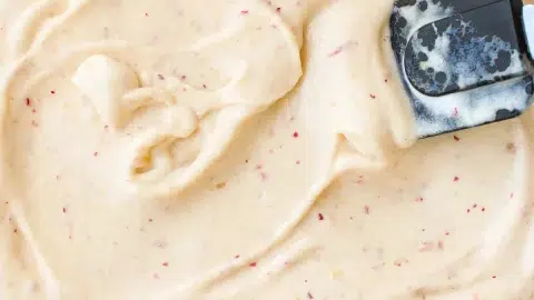 Aprenda a fazer este Frozen Yogurt de Pêssego caseiro com apenas 4 ingredientes. Prepare essa delícia gelada no conforto da sua casa.