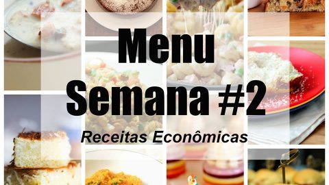 O tema escolhido dessa semana não poderia ser melhor, né? São 10 receitas econômicas fantásticas.