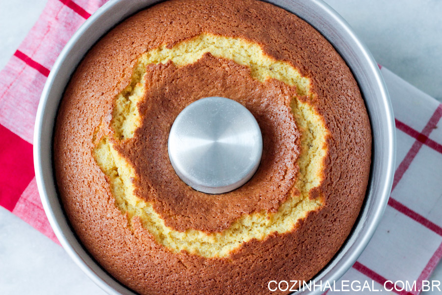 Receita de Bolo de Fubá