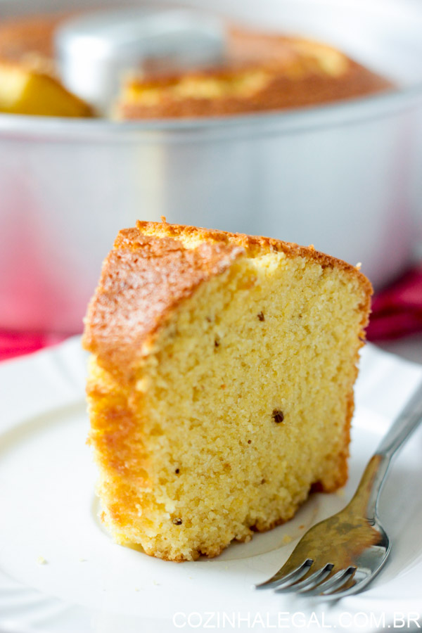 bolo de fuba simples