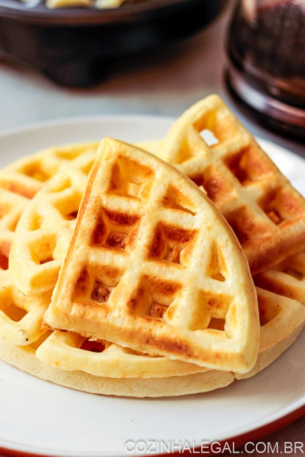 WAFFLE DE PÃO DE QUEIJO