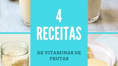 Aqui estão as melhores receitas de vitaminas fitness para o verão. São 4 receitas de vitaminas saudáveis para nutrir o corpo e a mente.