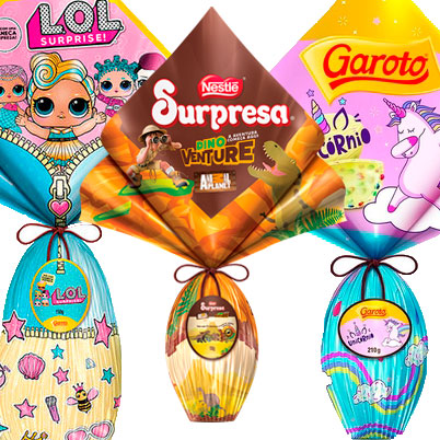 Veja aqui alguns lançamentos de Ovo de Páscoa 2020 das grandes marcas . São muitas novidades, desde os ovos clássicos e infantis, até os sem açúcar.