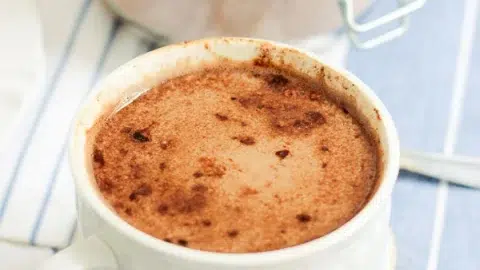 Sabia que é possível preparar aí na sua casa um delicioso capuccino caseiro cremoso igual ao das cafeterias caras? Vem ver essa receita fácil. 