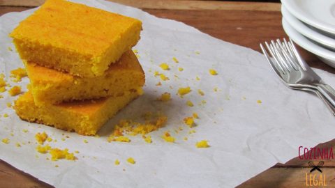 BOLO DE CENOURA (SEM GLÚTEN E SEM LACTOSE)