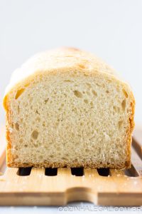 This is the classic recipe for homemade sandwich bread, and it's so easy to make! The bread is incredibly high, soft and fluffy. The perfect bread recipe.