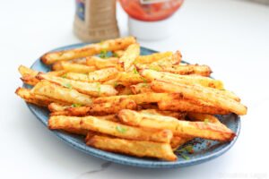 Batata Frita Temperada na Airfryer Batata Frita Temperada na Airfryer