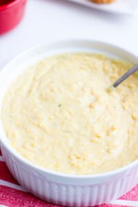 Creme de milho cremoso