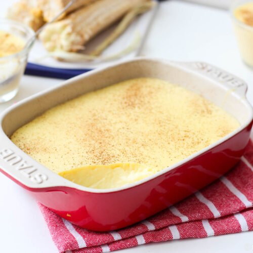 Aprenda a fazer curau de milho verde cremoso de verdade — só 3 ingredientes, sem água e sem fubá. Receita tradicional, simples e pronta em 25 minutos.