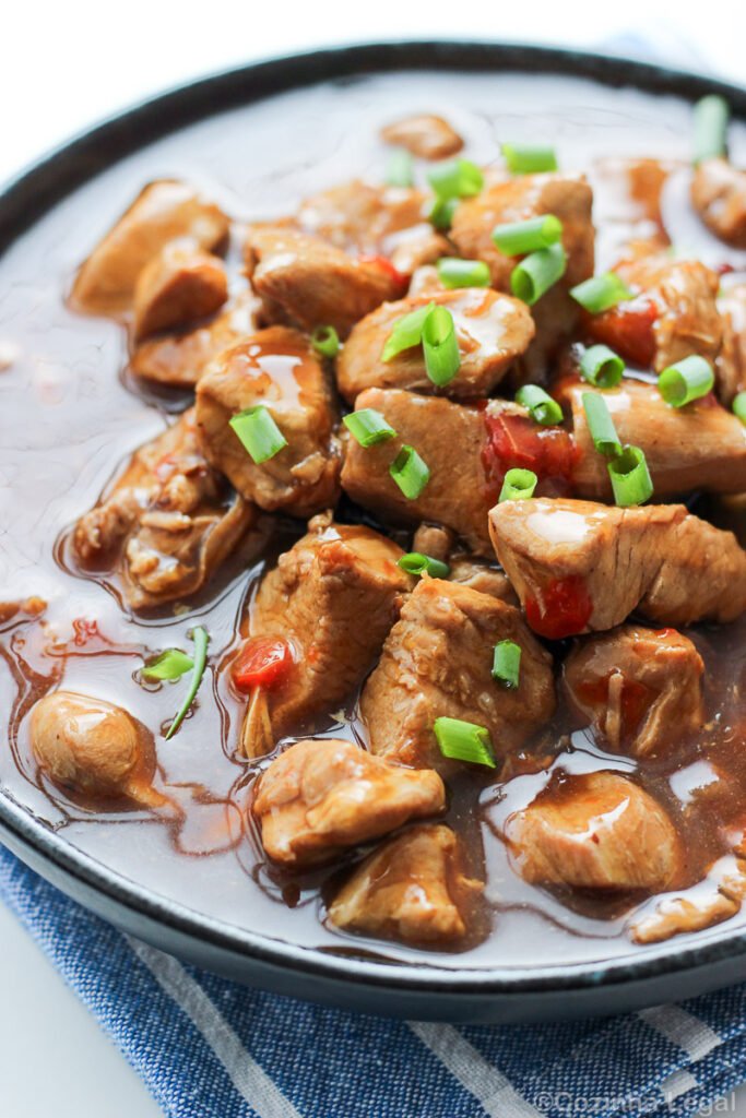 Frango xadrez fácil (pronto em 20 minutos!)